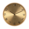 Horloge dorée Bent Wood